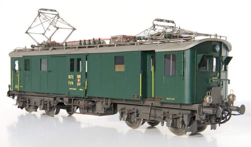 Finescale-Radsatz Rorschach tannengrün SBB Historic
